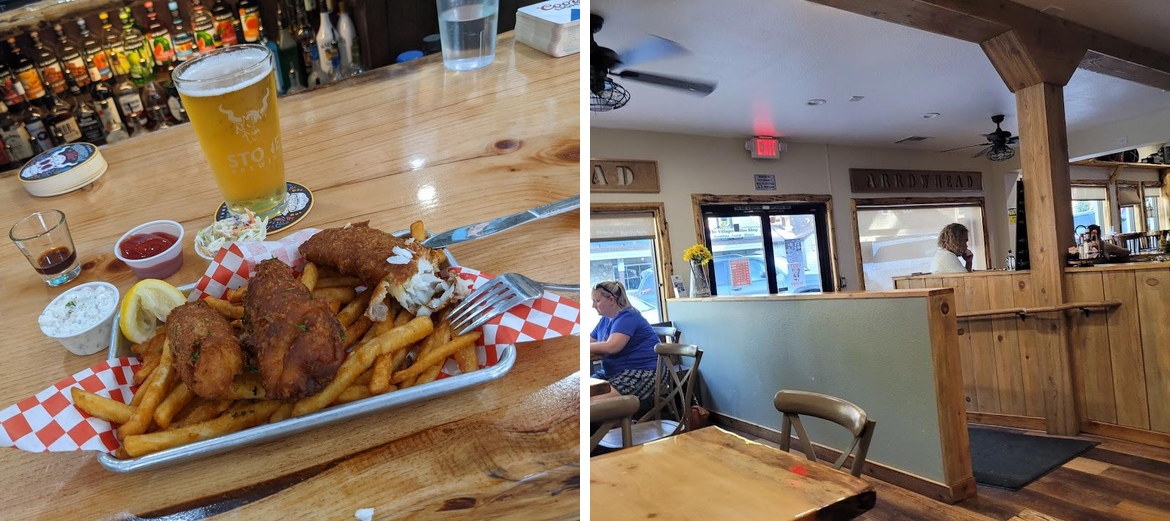 Lake Arrowhead Sports Grille Menu